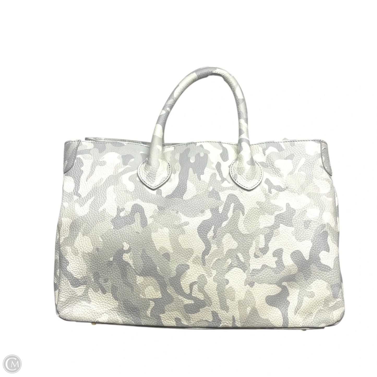 Handbag Leather By Cma, Size: Large