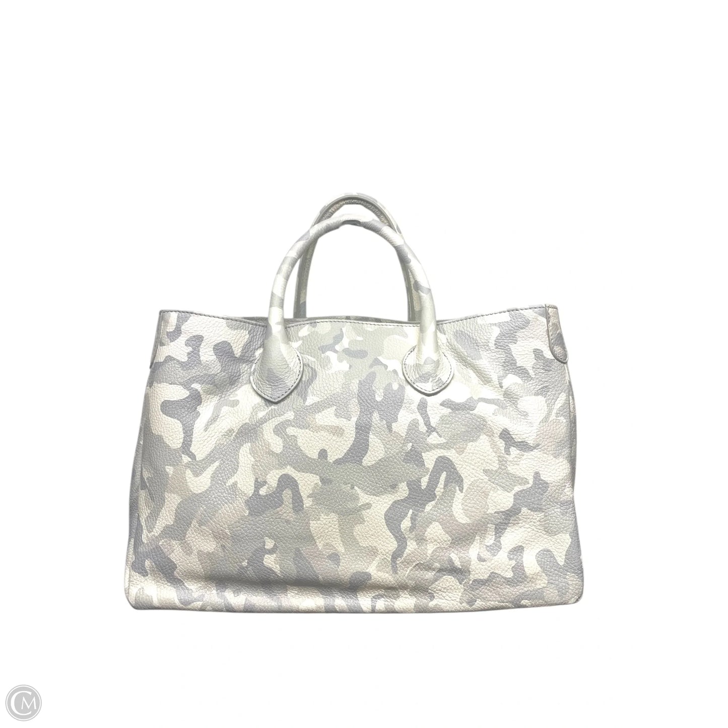 Handbag Leather By Cma, Size: Large