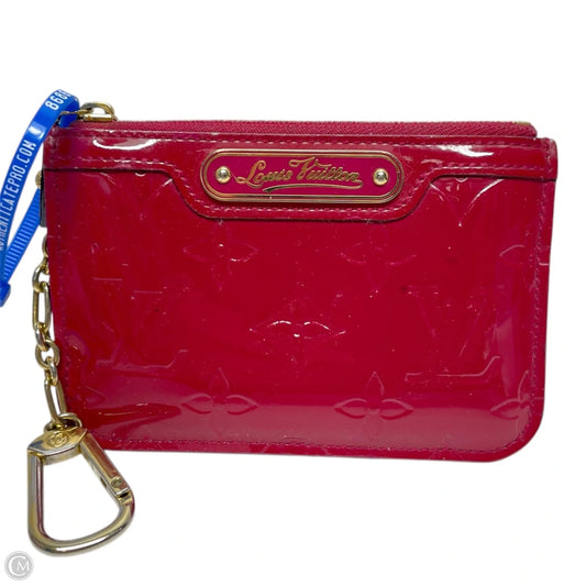 Coin Purse Luxury Designer By Louis Vuitton, Size: Small