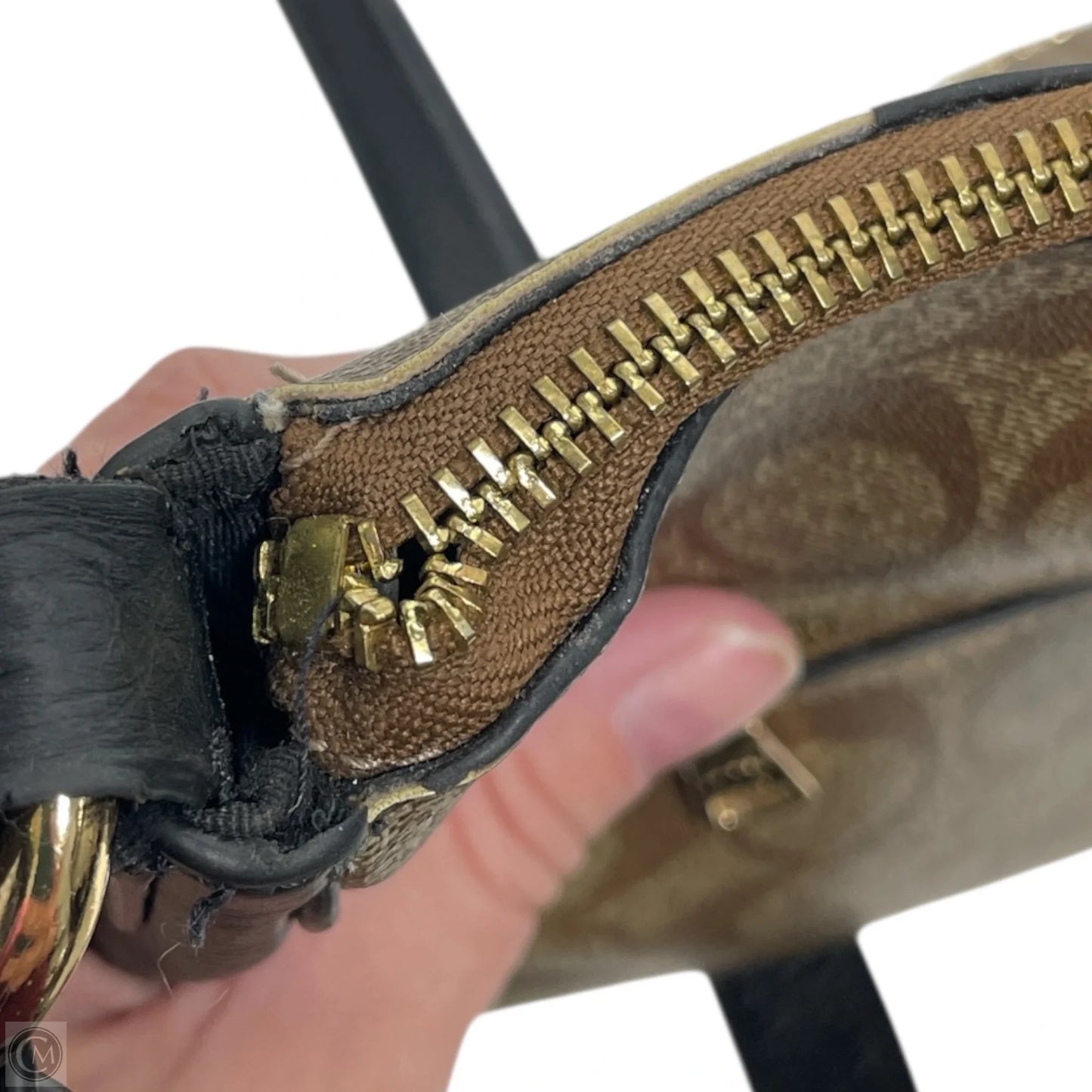 Crossbody Designer By Coach, Size: Medium