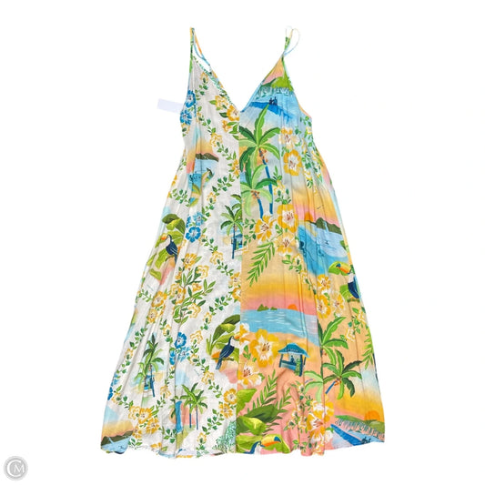 Dress Designer By Farm Rio In Multi-colored, Size: L