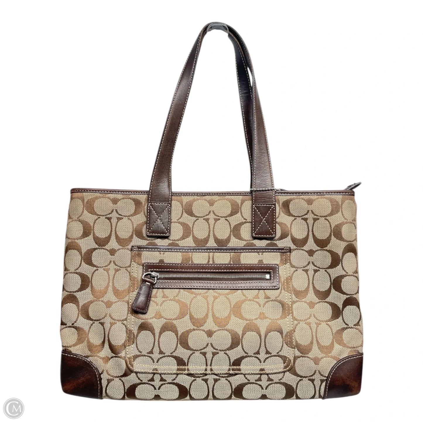 Handbag Designer By Coach, Size: Large