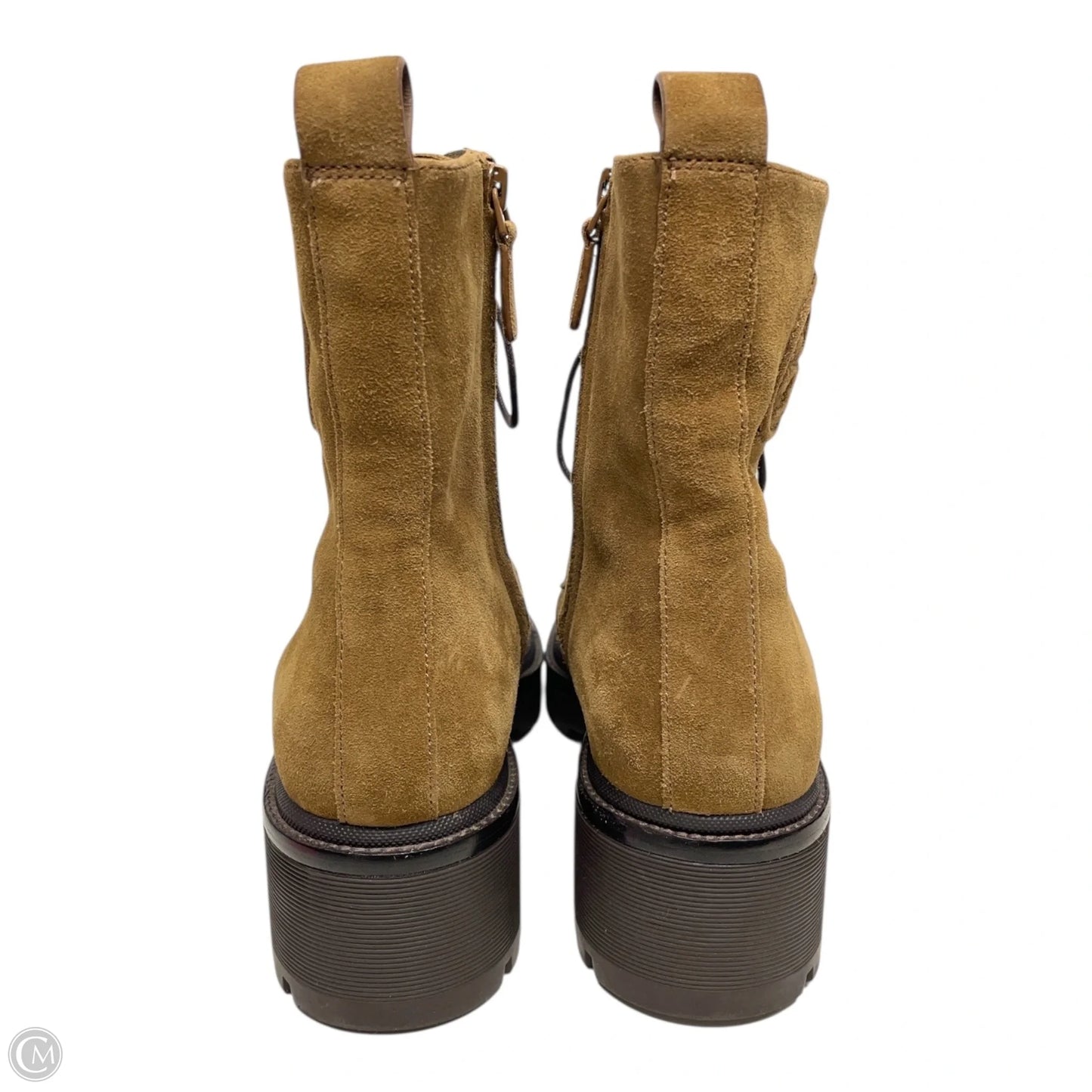 Boots Designer By Tory Burch In Tan, Size: 11