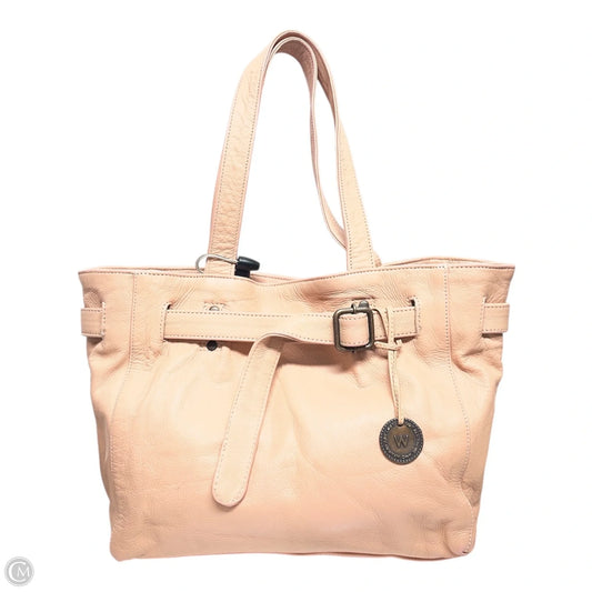 Handbag Leather By WANDERERS, Size: Large