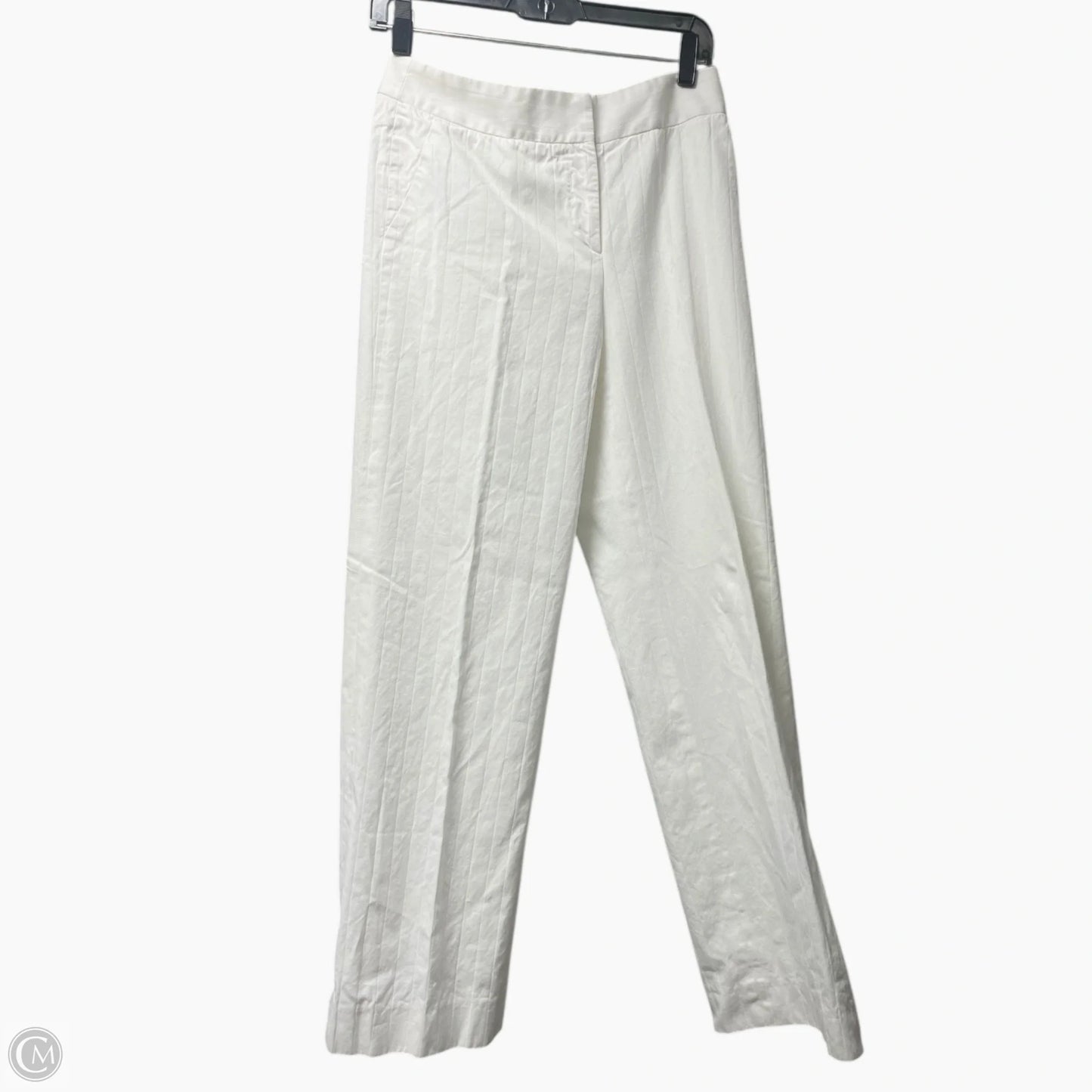Pants Luxury Designer By Giorgio Armani In Cream, Size: 4