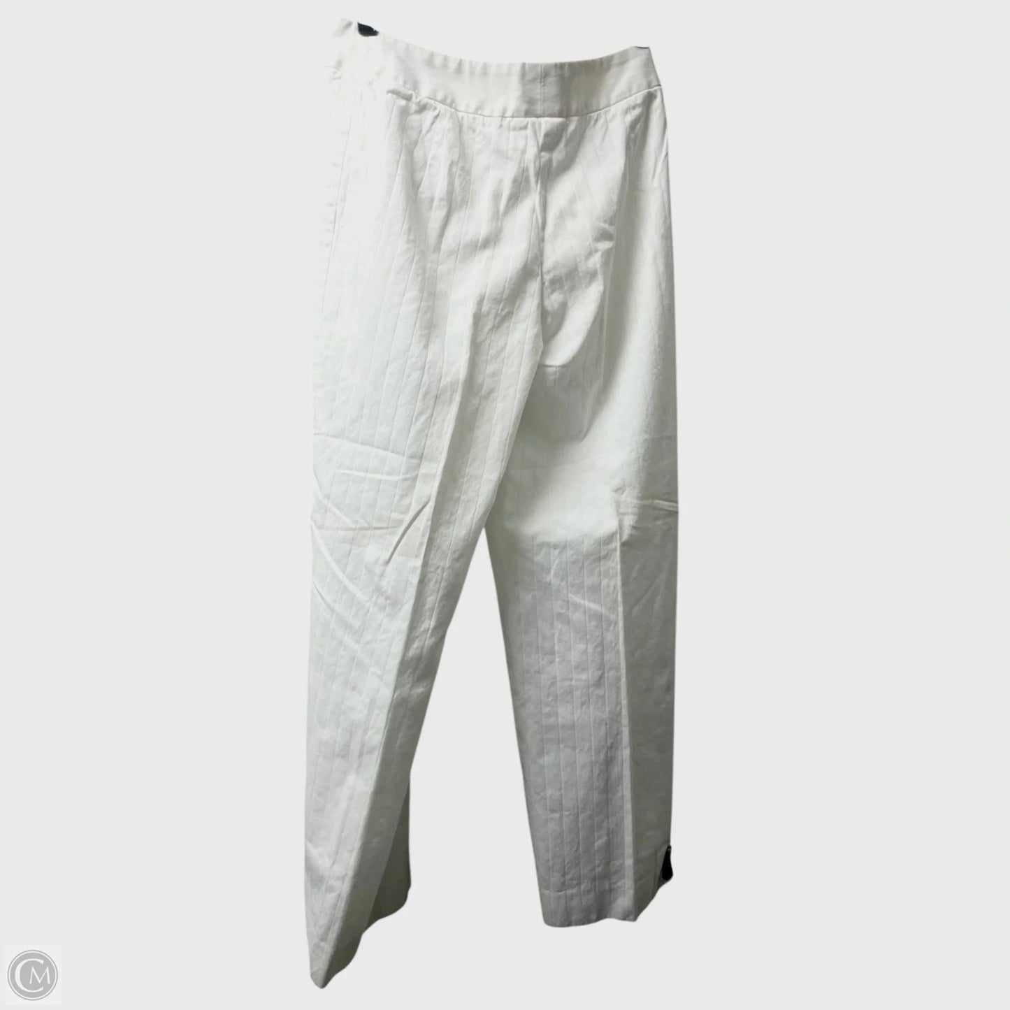 Pants Luxury Designer By Giorgio Armani In Cream, Size: 4
