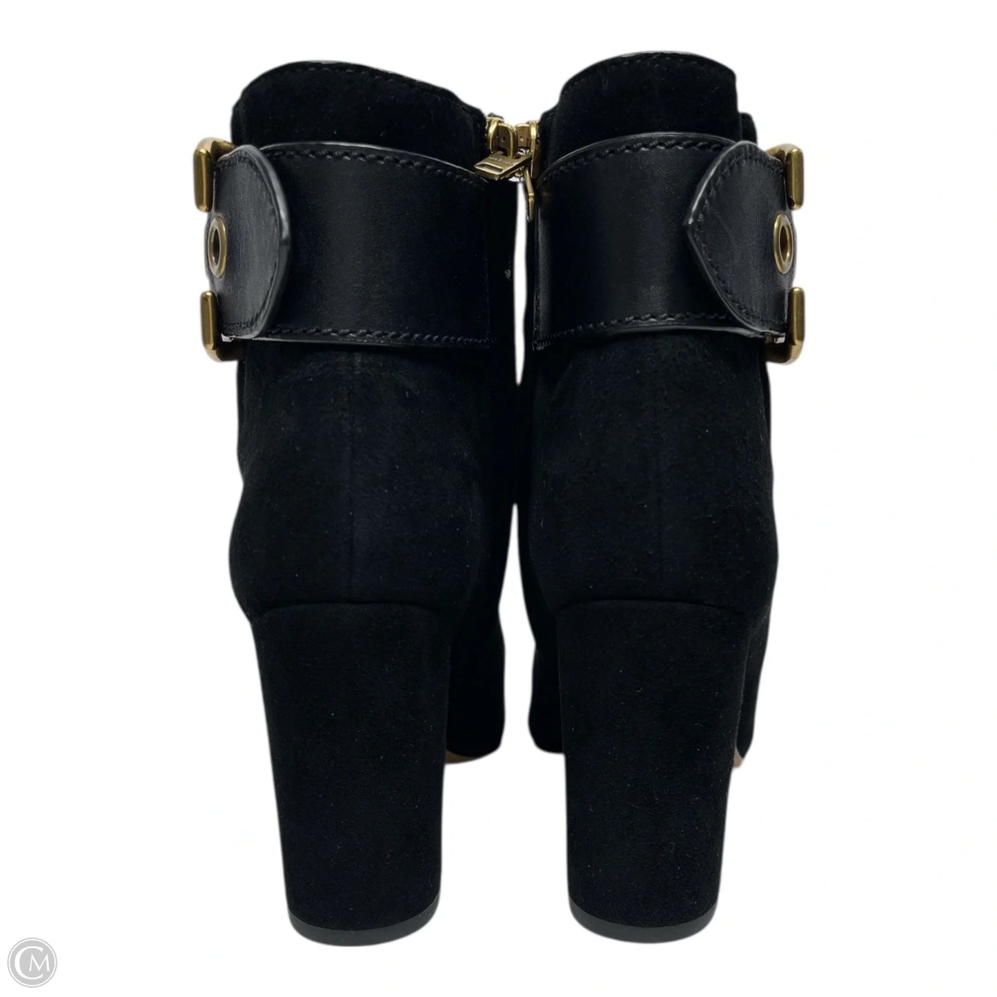 Boots Designer By Coach In Black, Size: 6.5