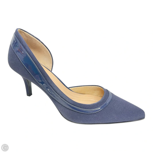 Shoes Heels Kitten By Kelly And Katie In Navy, Size: 8.5