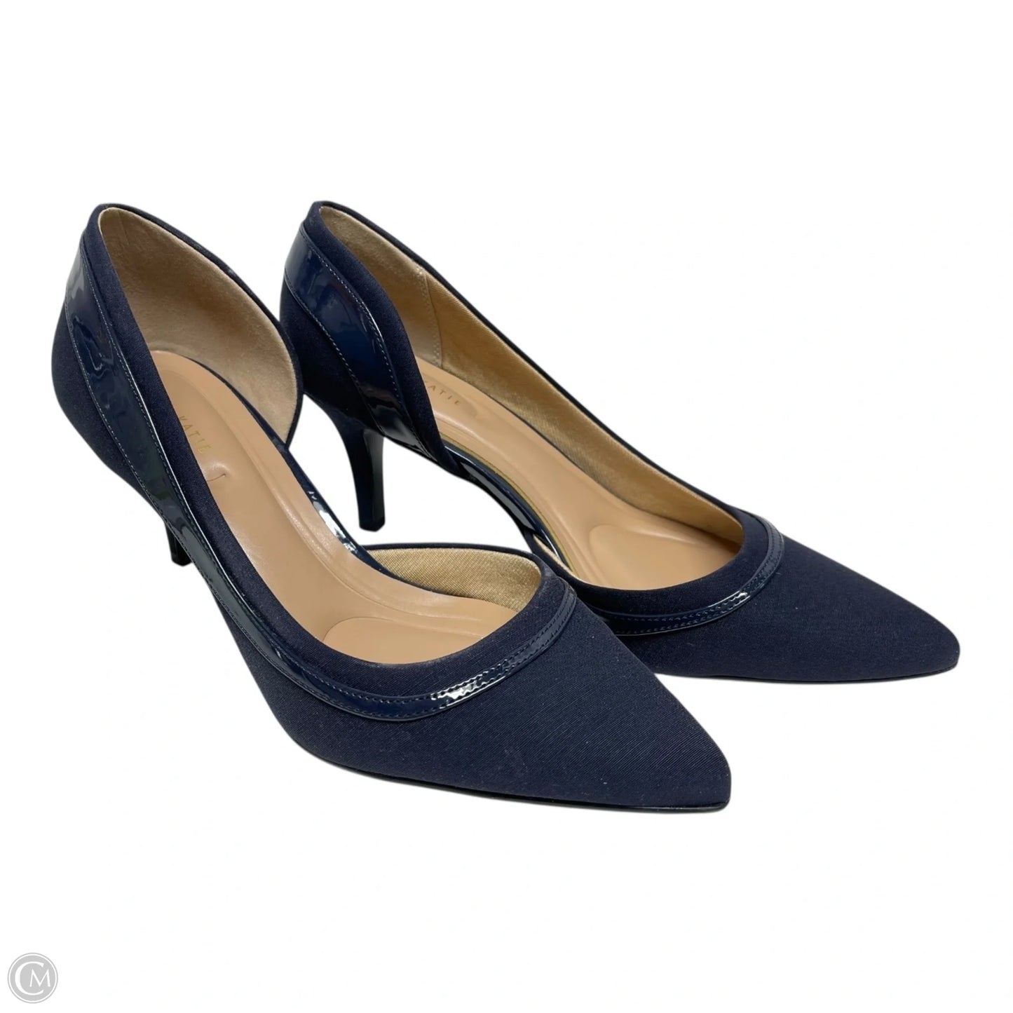 Shoes Heels Kitten By Kelly And Katie In Navy, Size: 8.5