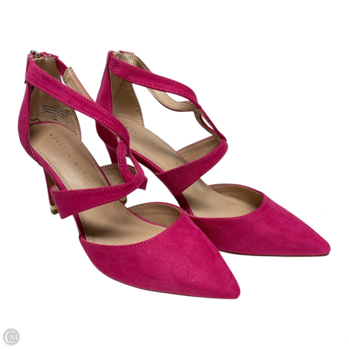 Shoes Heels Stiletto By Kelly And Katie In Pink, Size: 7.5