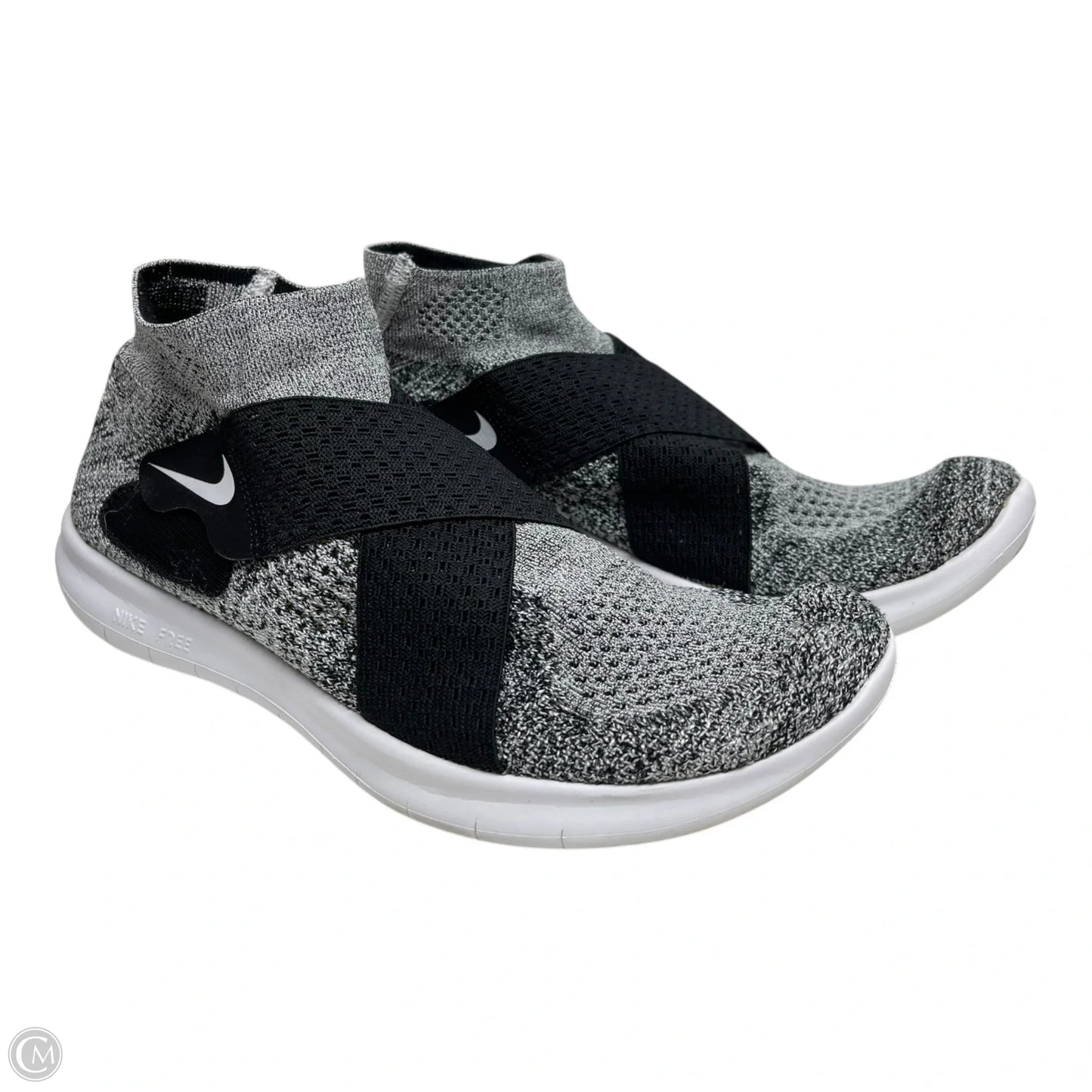 Shoes Athletic By Nike In Black & White, Size: 8