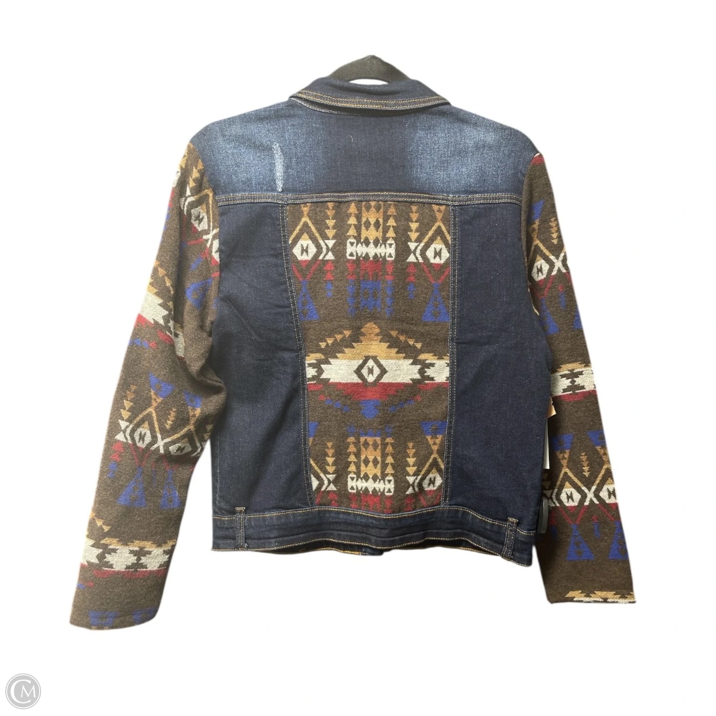 Jacket Denim By VENARIO - In Blue Denim, Size: S