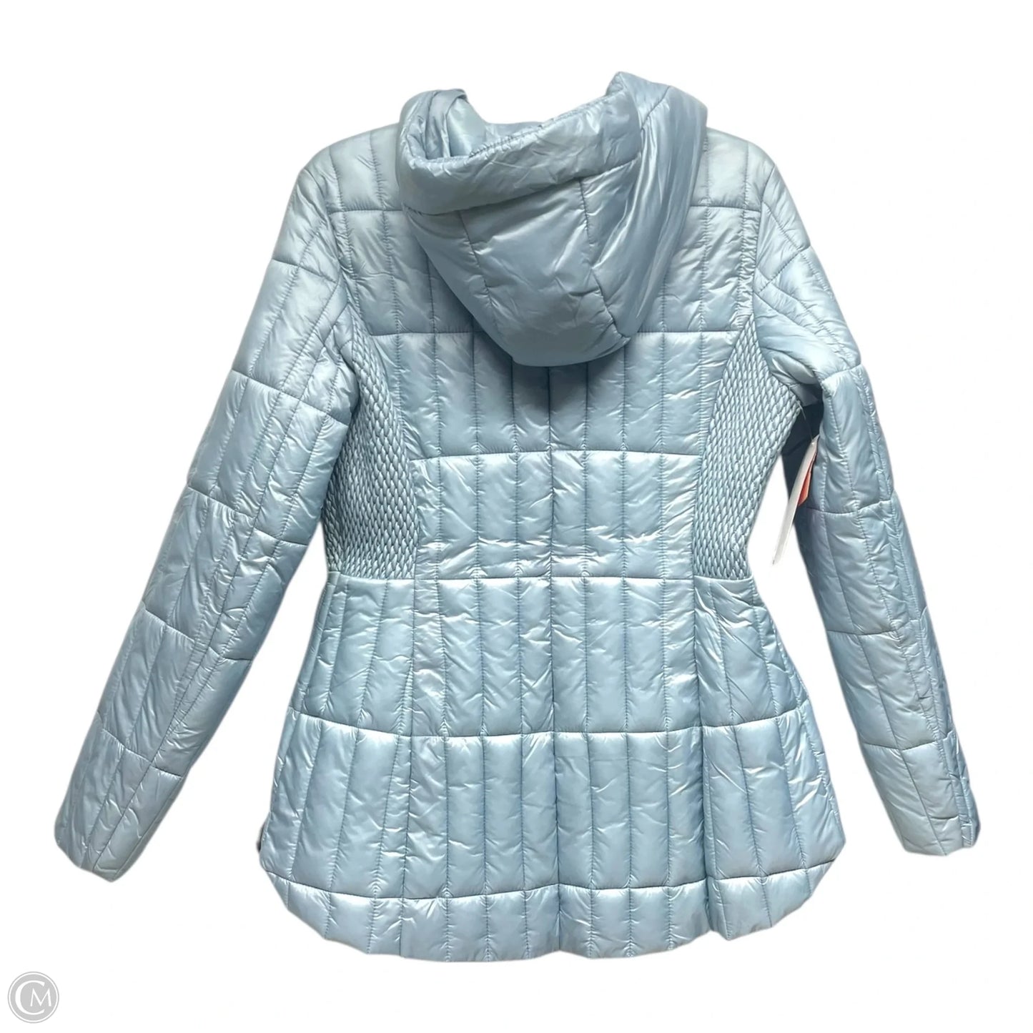 Coat Puffer & Quilted By Bernardo In Blue, Size: M