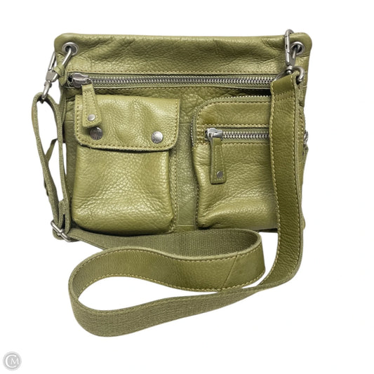 Crossbody Leather By Fossil, Size: Small