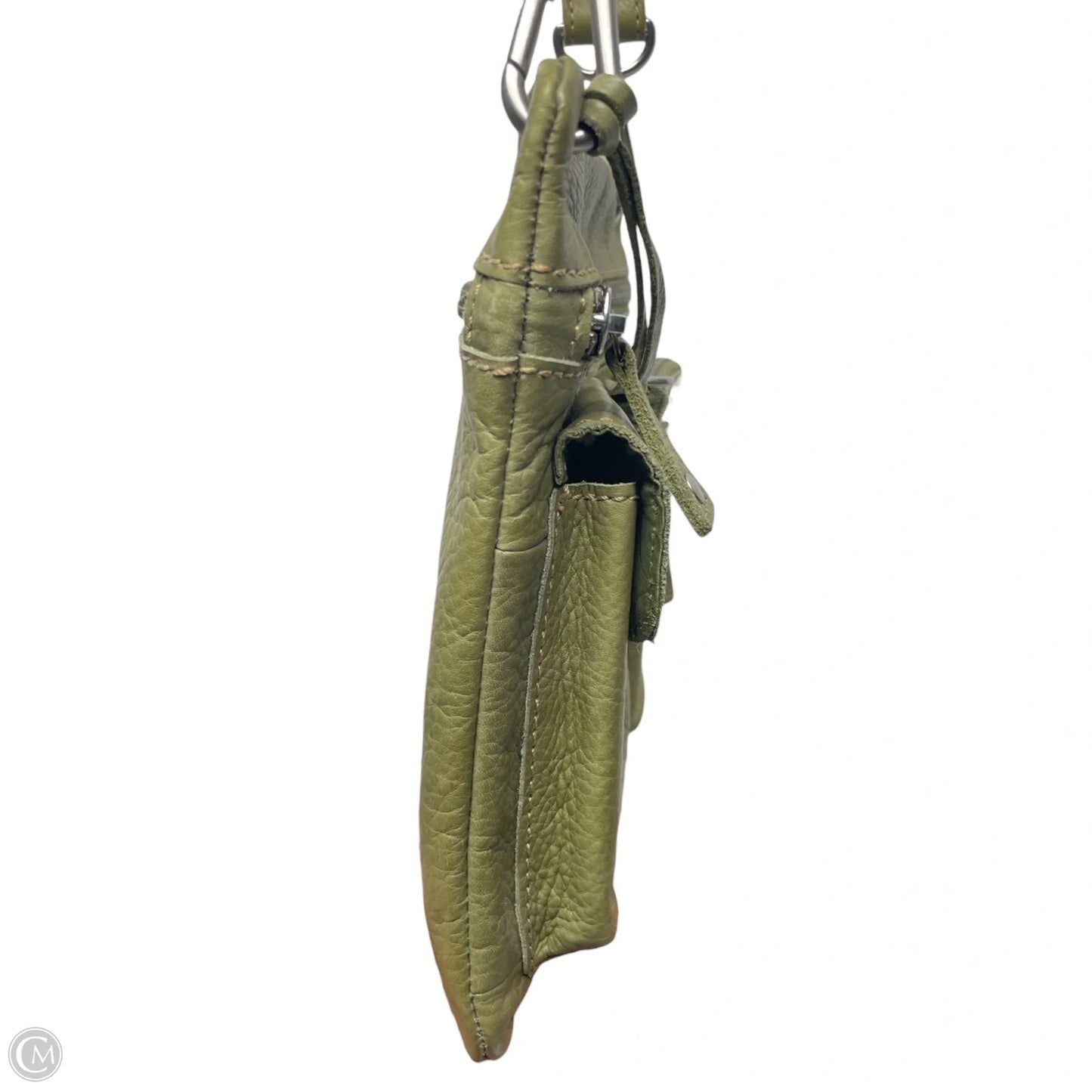 Crossbody Leather By Fossil, Size: Small