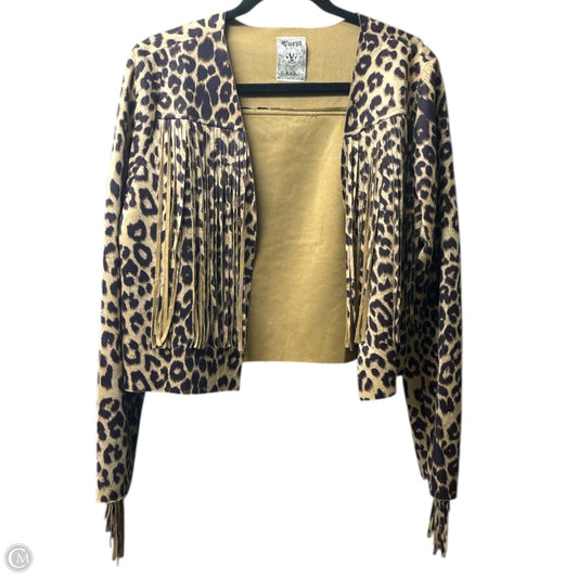 Jacket Other By Vocal In Animal Print, Size: L