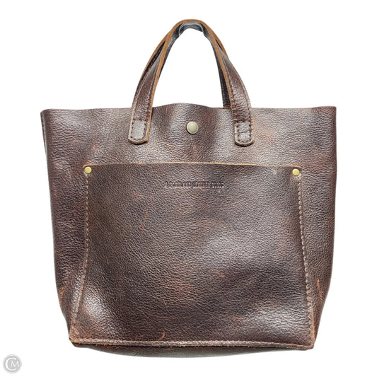 Handbag Leather By Portland Leather, Size: Small