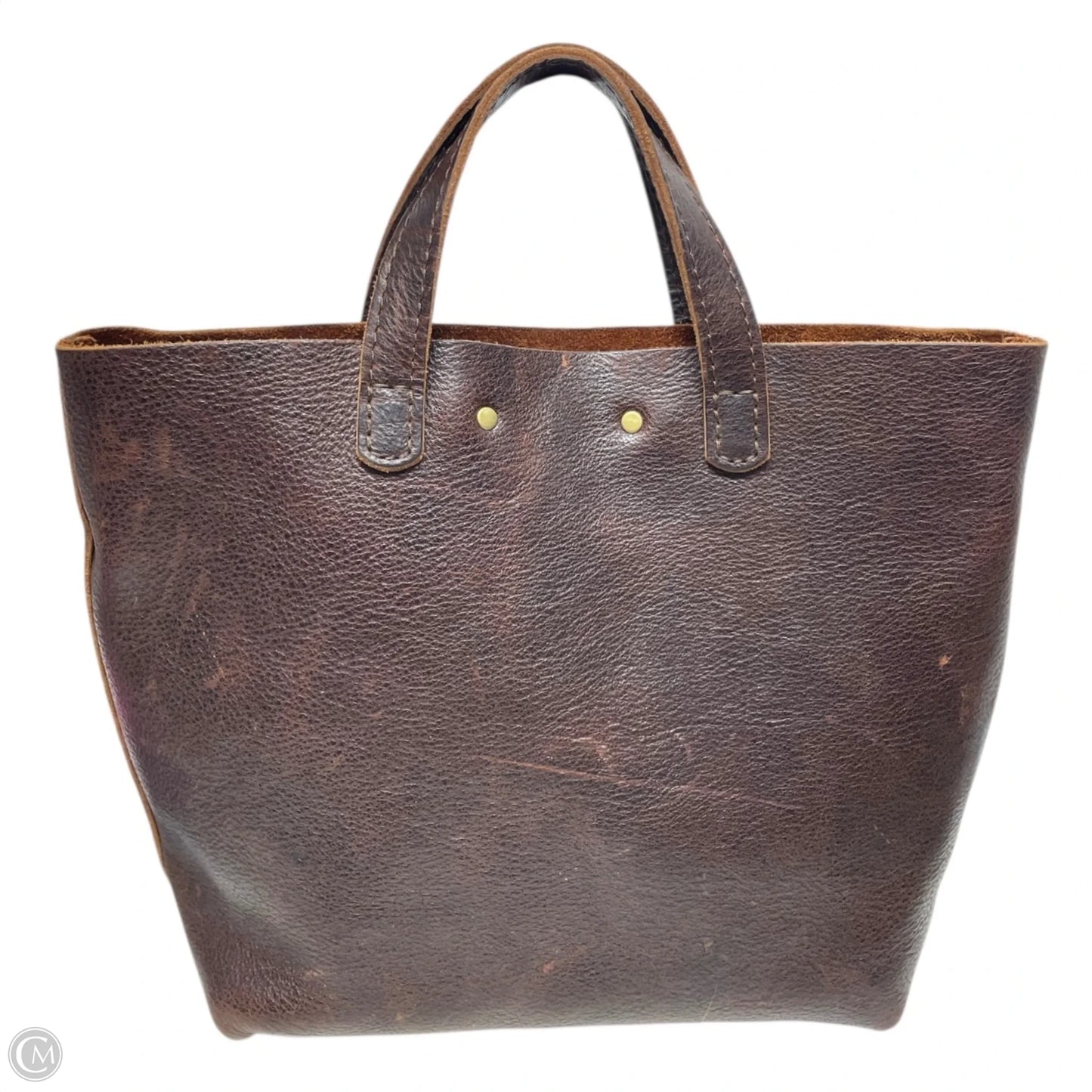 Handbag Leather By Portland Leather, Size: Small