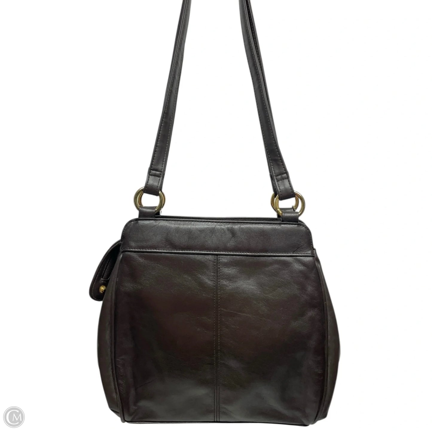 Handbag Leather By Worthington, Size: Medium