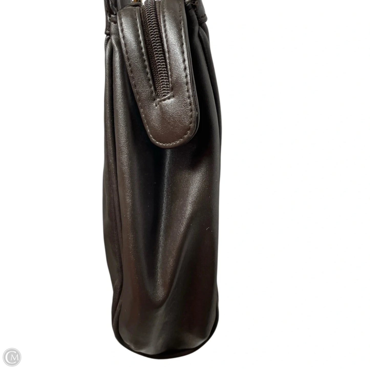 Handbag Leather By Worthington, Size: Medium