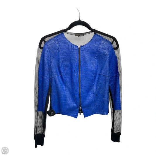 Jacket Other By Alberto Makali In Black & Blue, Size: S
