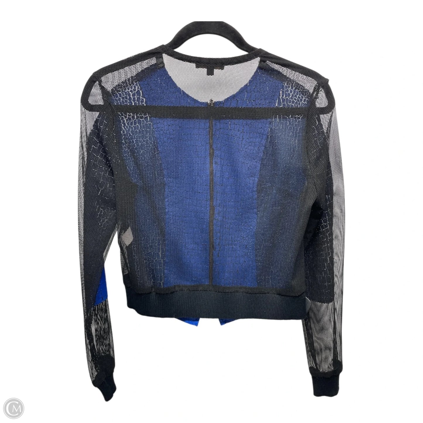 Jacket Other By Alberto Makali In Black & Blue, Size: S