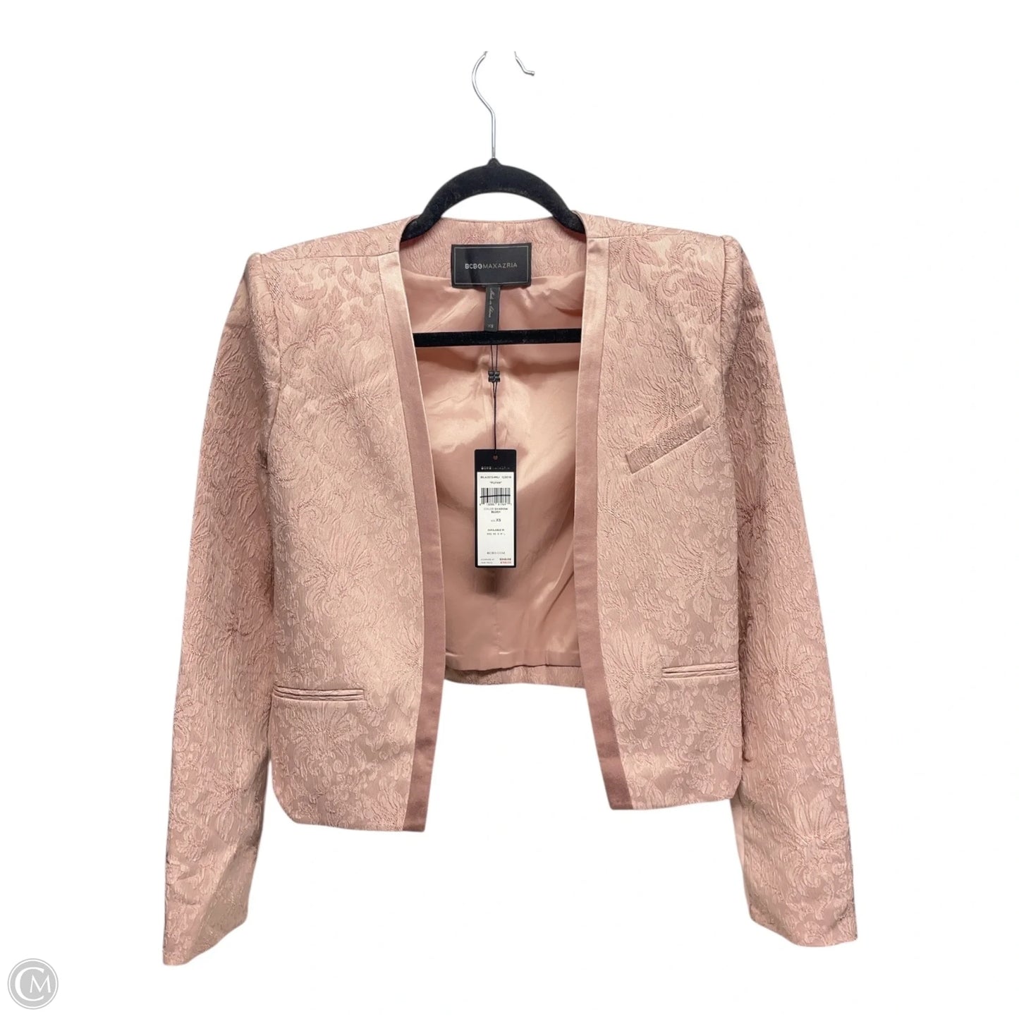 Blazer By Bcbgmaxazria In Peach, Size: Xs