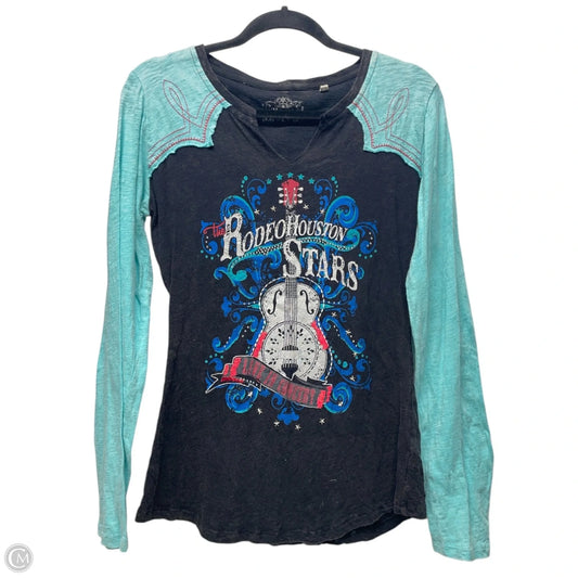 Top Long Sleeve By PANHANDLE -  In Multi-colored, Size: L