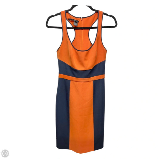 Dress Work By JAY GODFREY In Blue & Orange, Size: 2