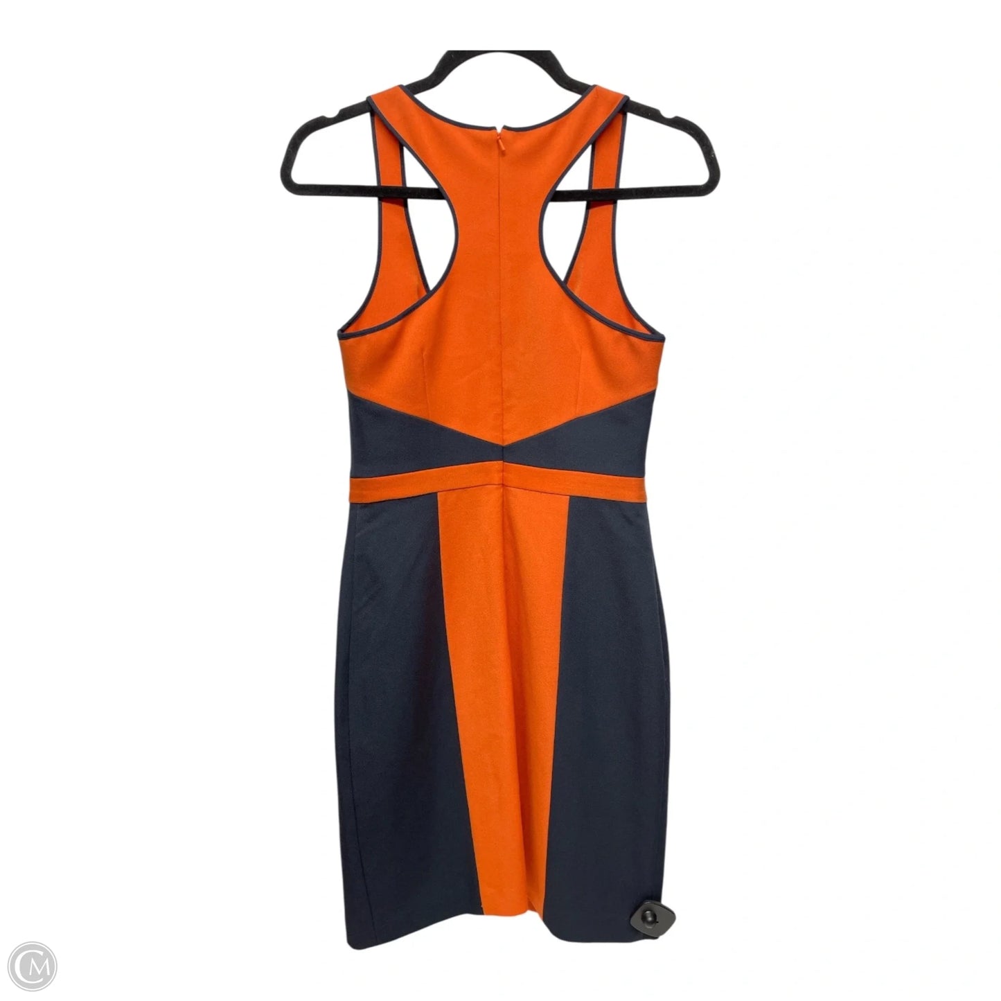 Dress Work By JAY GODFREY In Blue & Orange, Size: 2