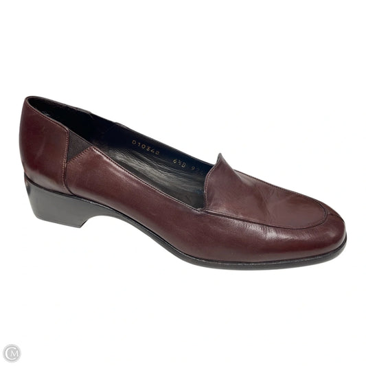 Shoes Heels Wedge By Cole-haan In Brown, Size: 6.5