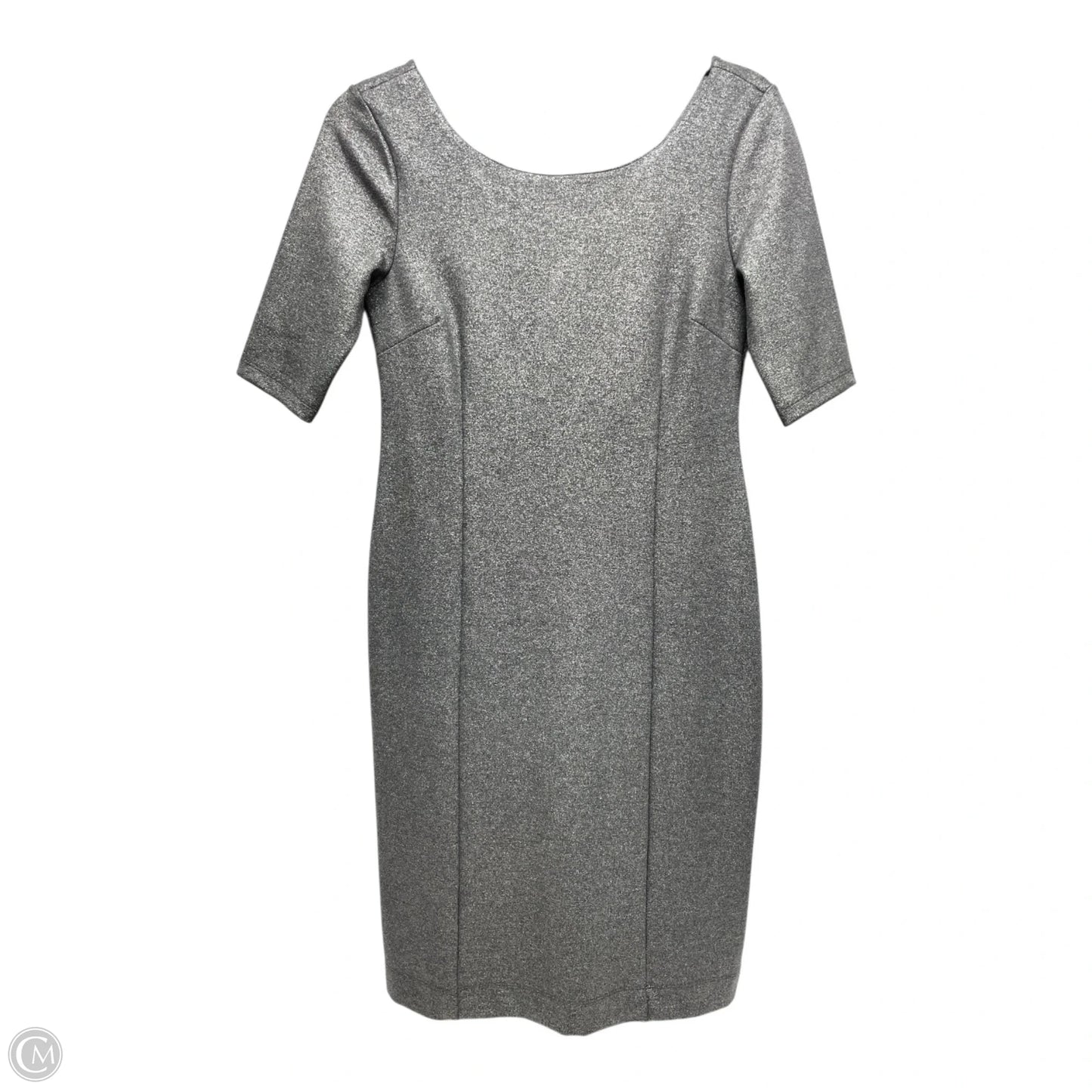Dress Party Short By Banana Republic In Silver, Size: 2