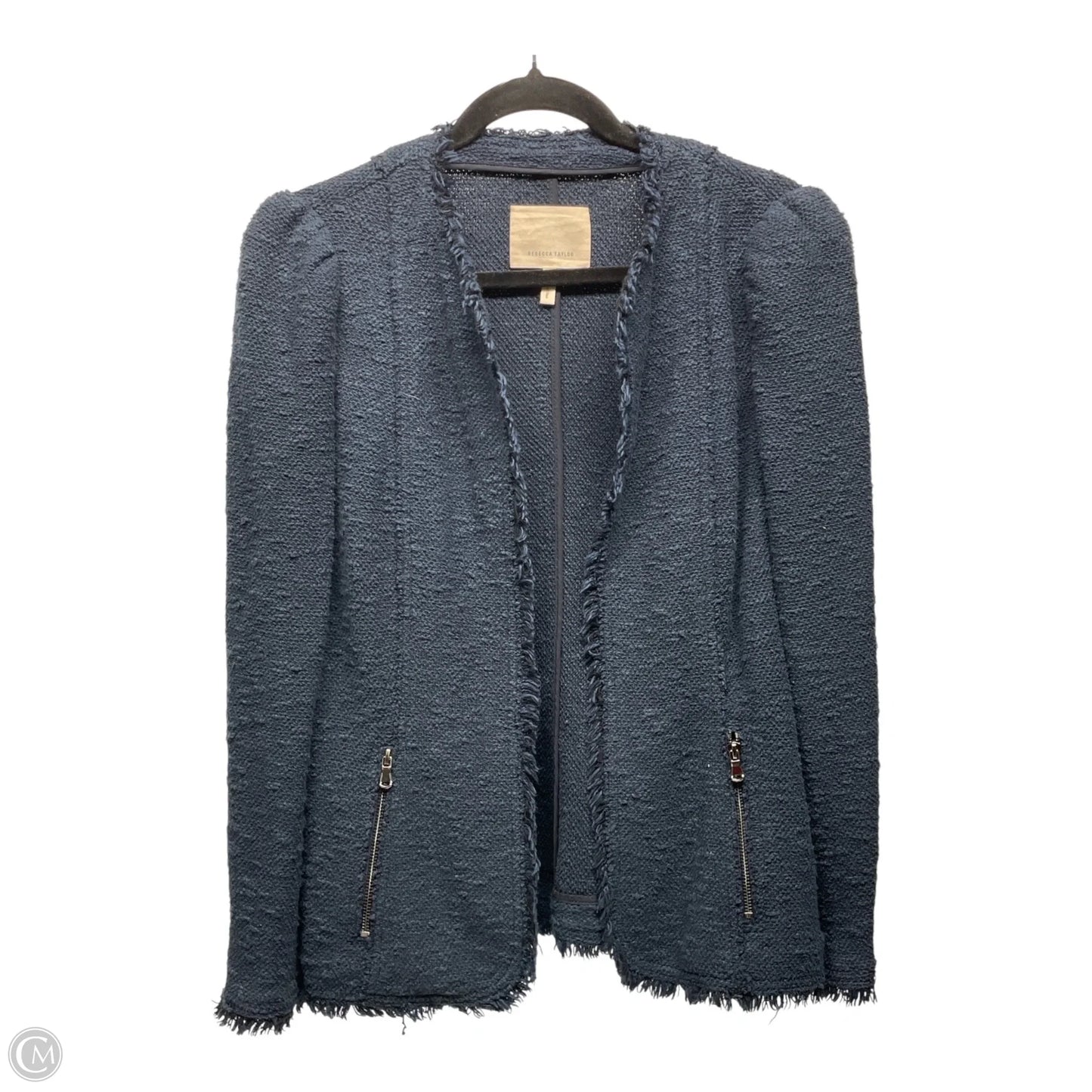 Blazer By Rebecca Taylor In Navy, Size: 6