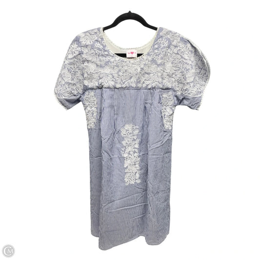 Dress Casual Short By Buddy Love In Blue & White, Size: S