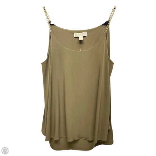 Top Sleeveless By Michael By Michael Kors In Brown, Size: L