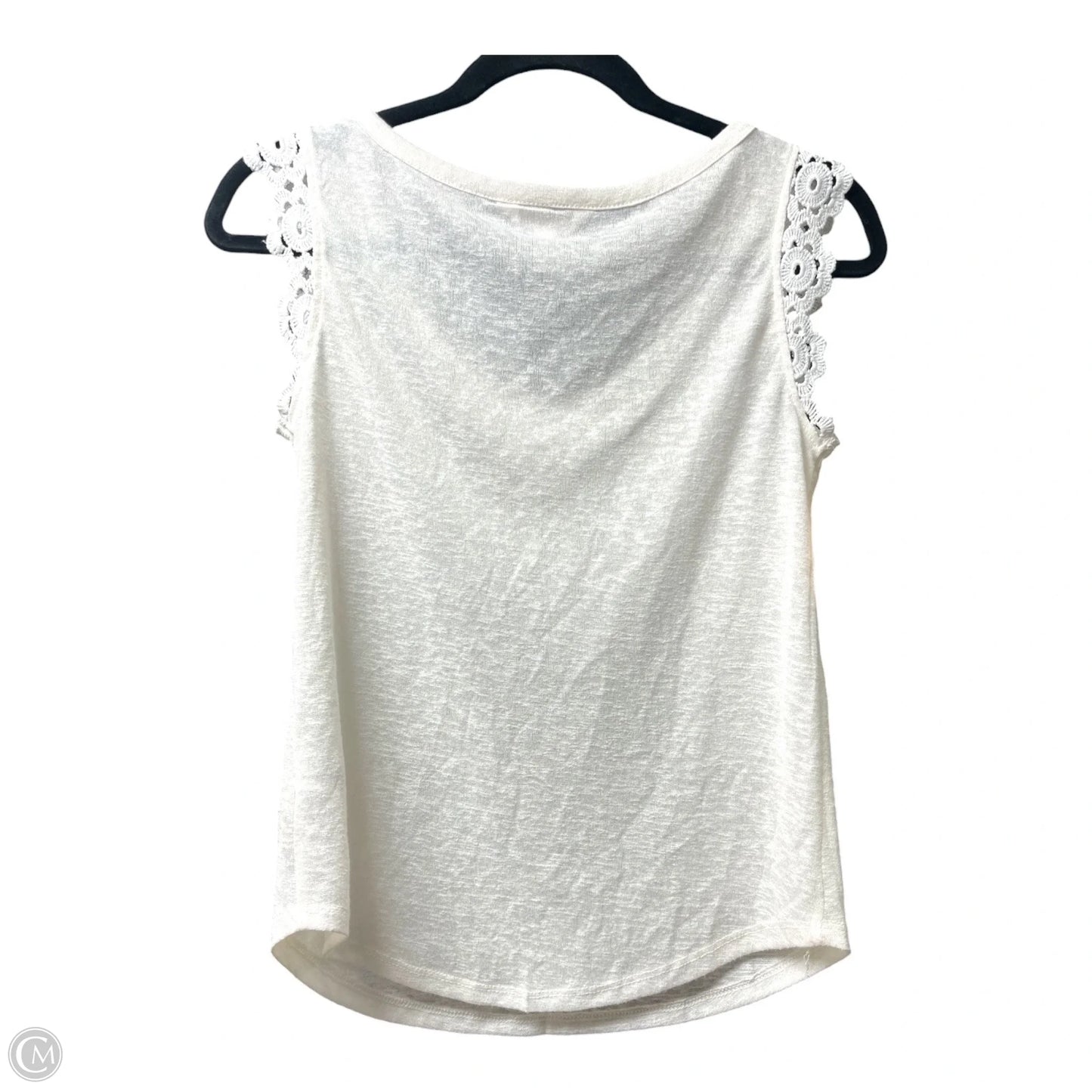 Top Sleeveless By Lc Lauren Conrad In Cream, Size: Xs
