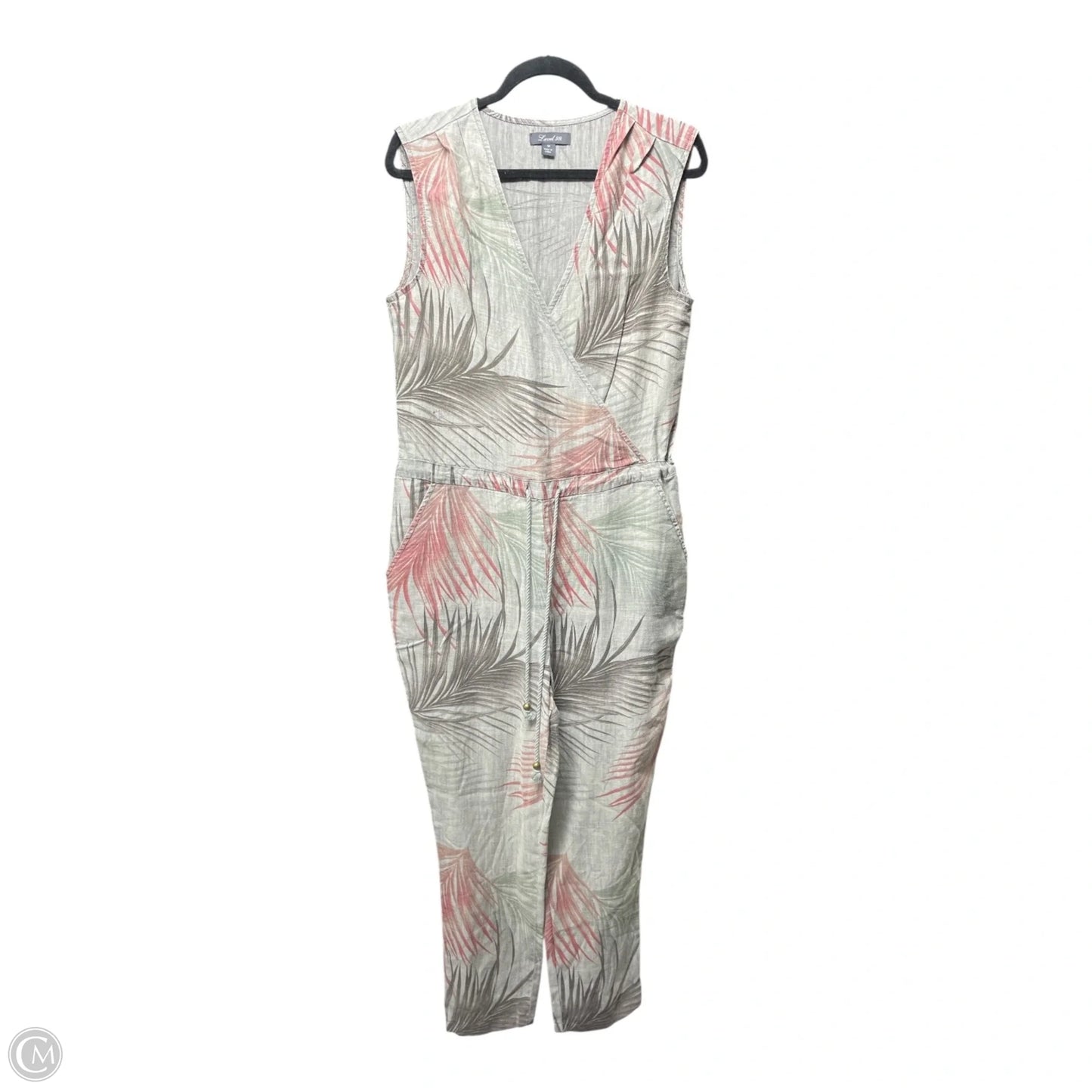 Jumpsuit By Level 99 In Brown & Tan, Size: M