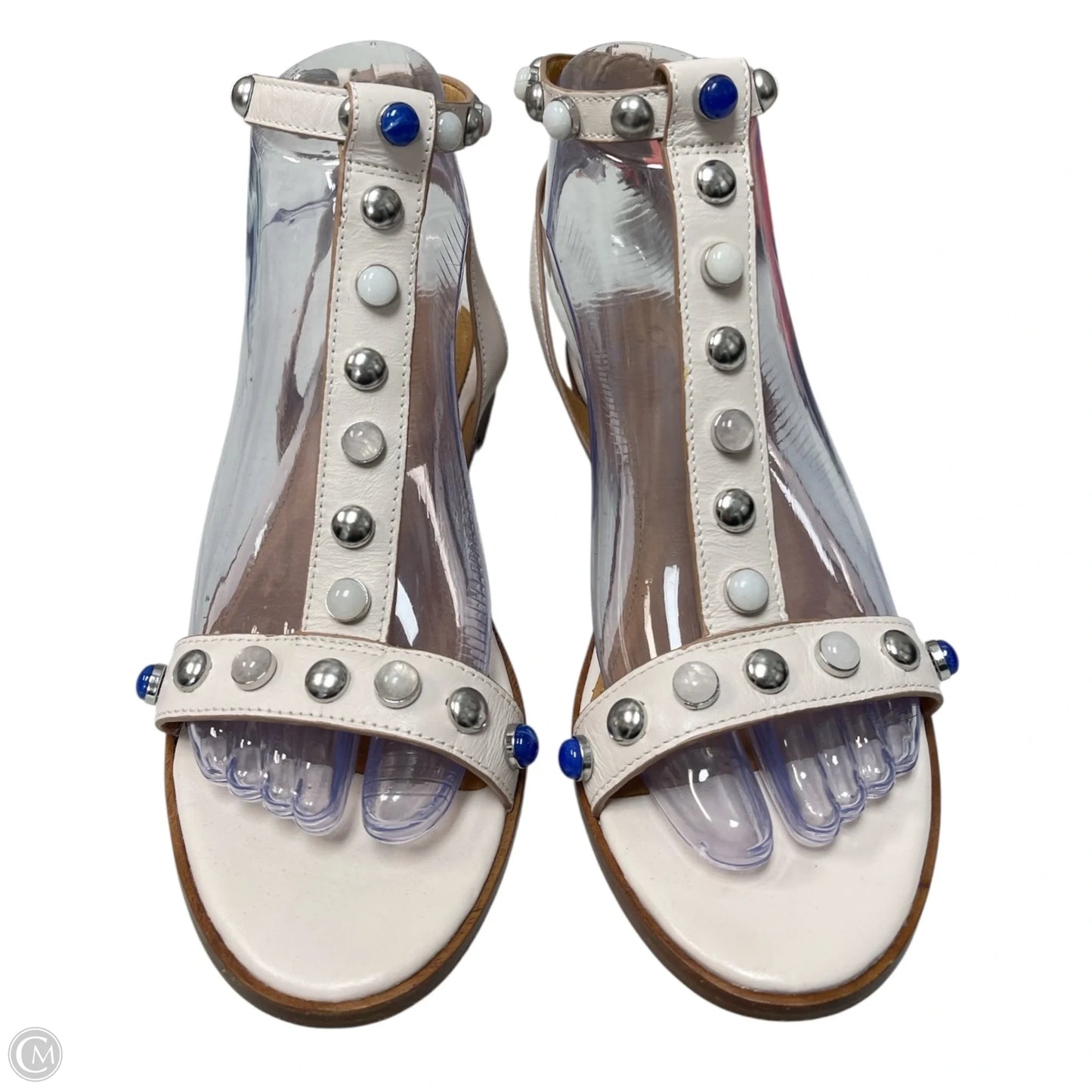 Sandals Designer By Coach In White, Size: 7