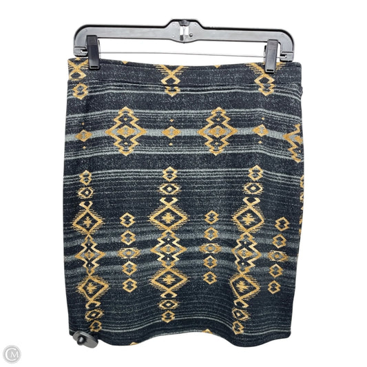 Skirt Mini & Short By Double D Ranch In Black & Tan, Size: M