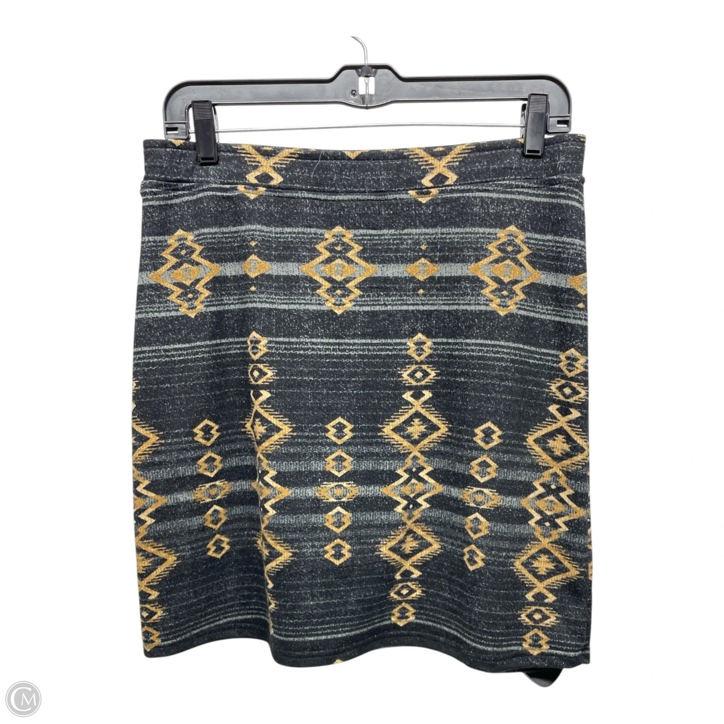 Skirt Mini & Short By Double D Ranch In Black & Tan, Size: M