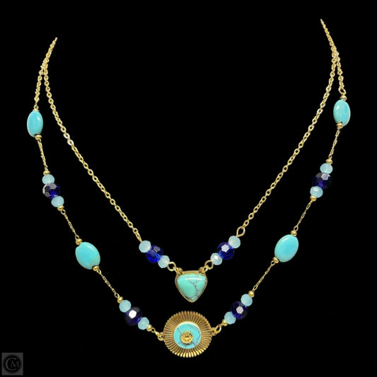 Necklace Layered By Clothes Mentor