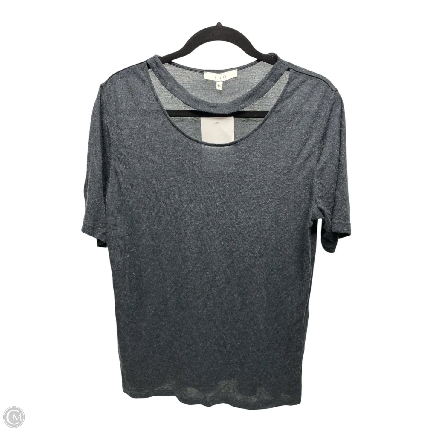 Top Short Sleeve By IRO In Grey, Size: M