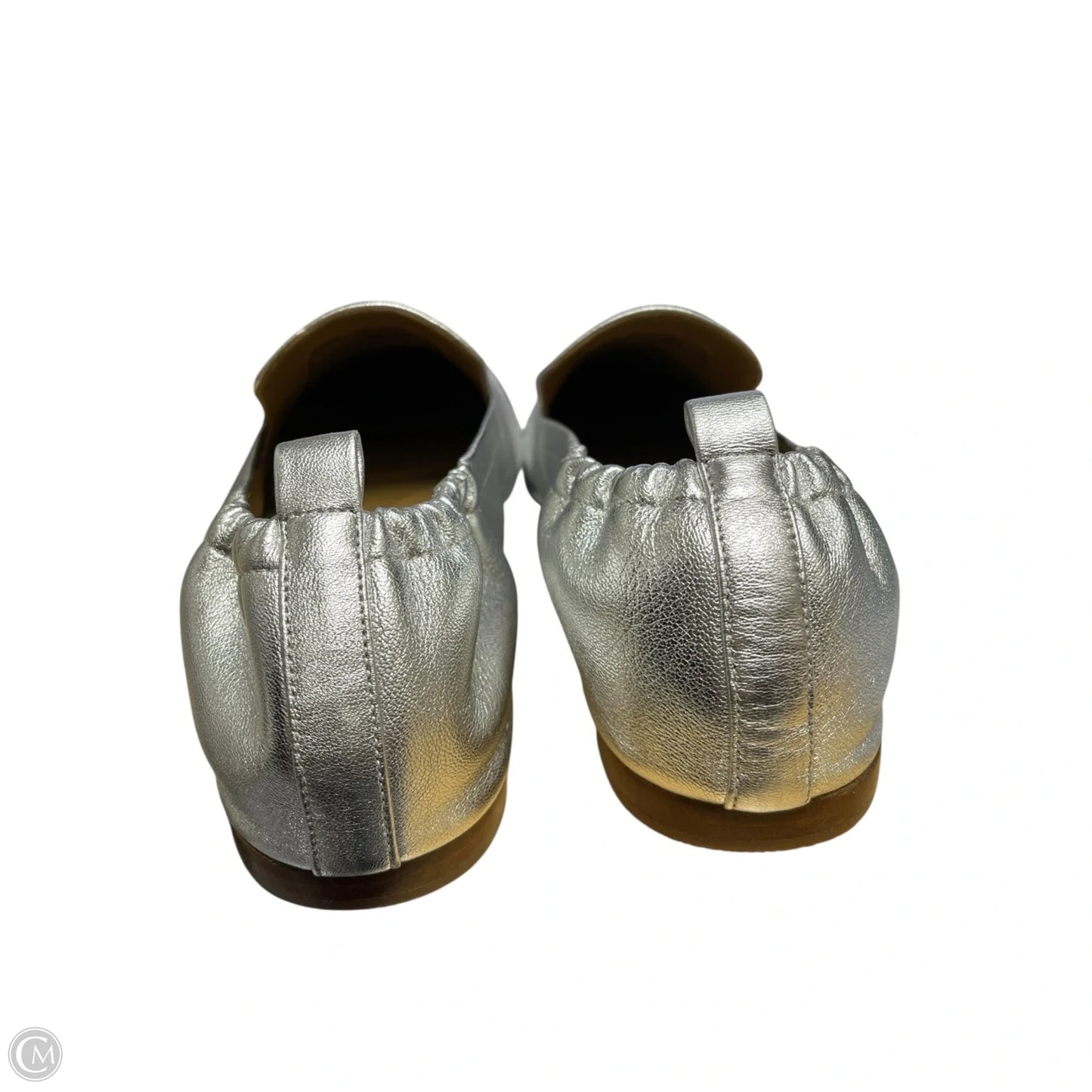 Shoes Flats By Aerosoles In Silver, Size: 9