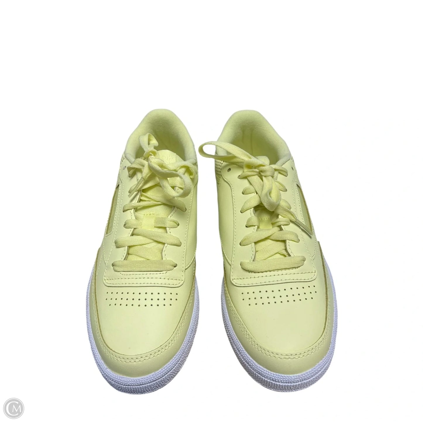 Shoes Athletic By Reebok In Yellow, Size: 8