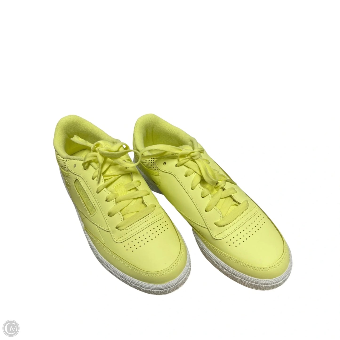 Shoes Athletic By Reebok In Yellow, Size: 8