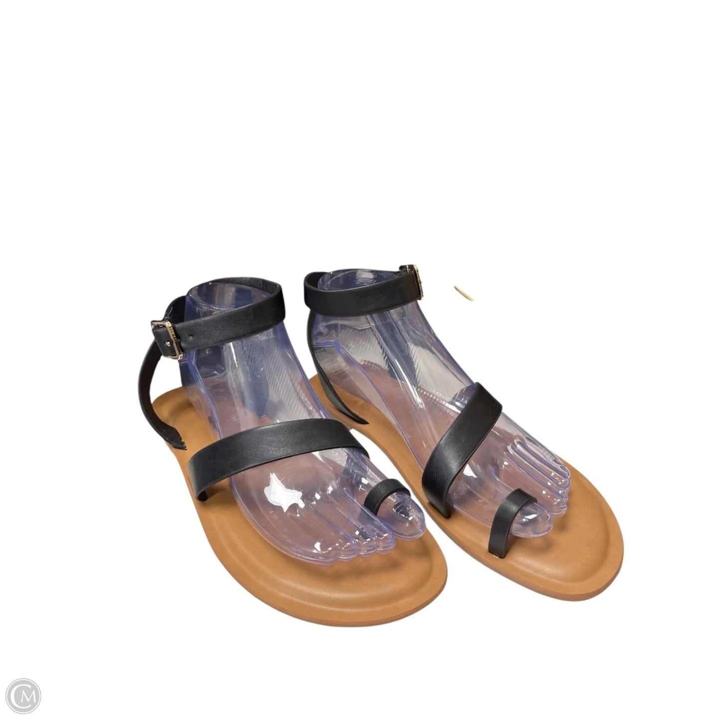 Sandals Flats By Universal Thread In Black, Size: 8.5