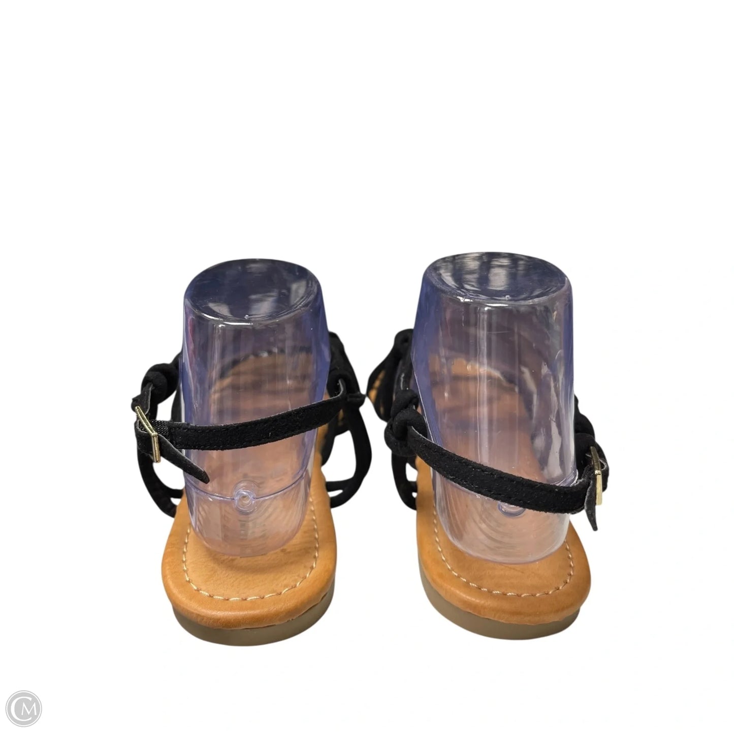 Sandals Flats By Universal Thread In Black, Size: 8.5