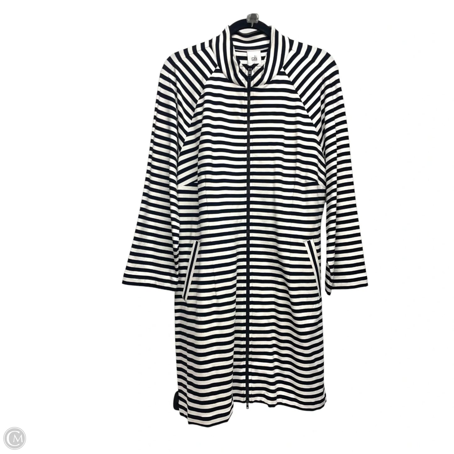Jacket Other By Cabi In Striped Pattern, Size: L