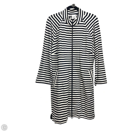 Jacket Other By Cabi In Striped Pattern, Size: L