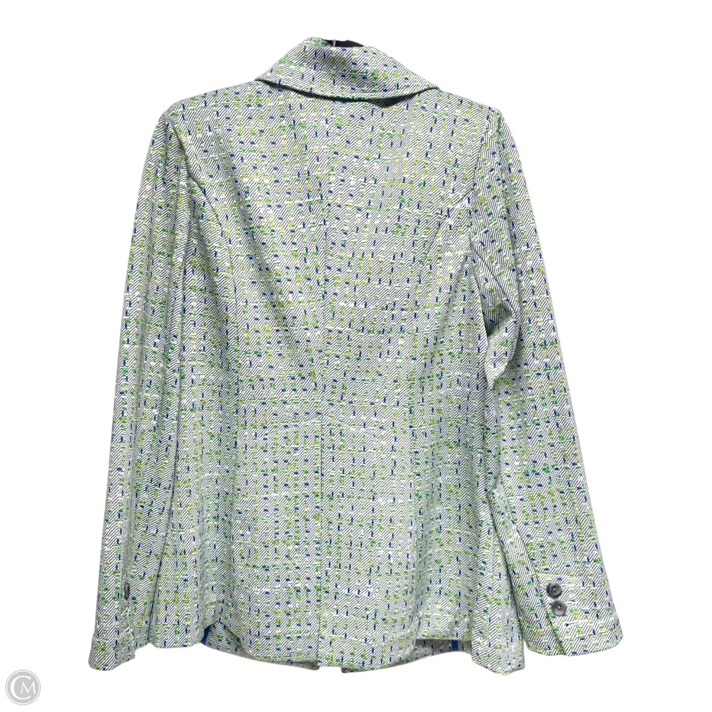 Blazer By Cabi In Blue & Green, Size: M